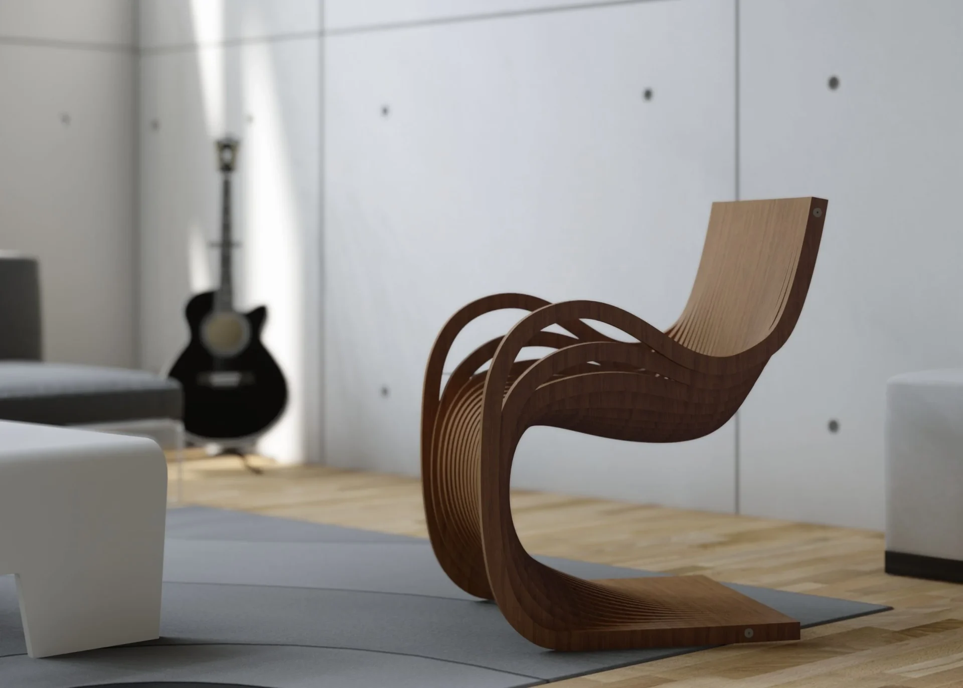 Дизайнерская мебель в параметрическом стиле | Parametric Mebel