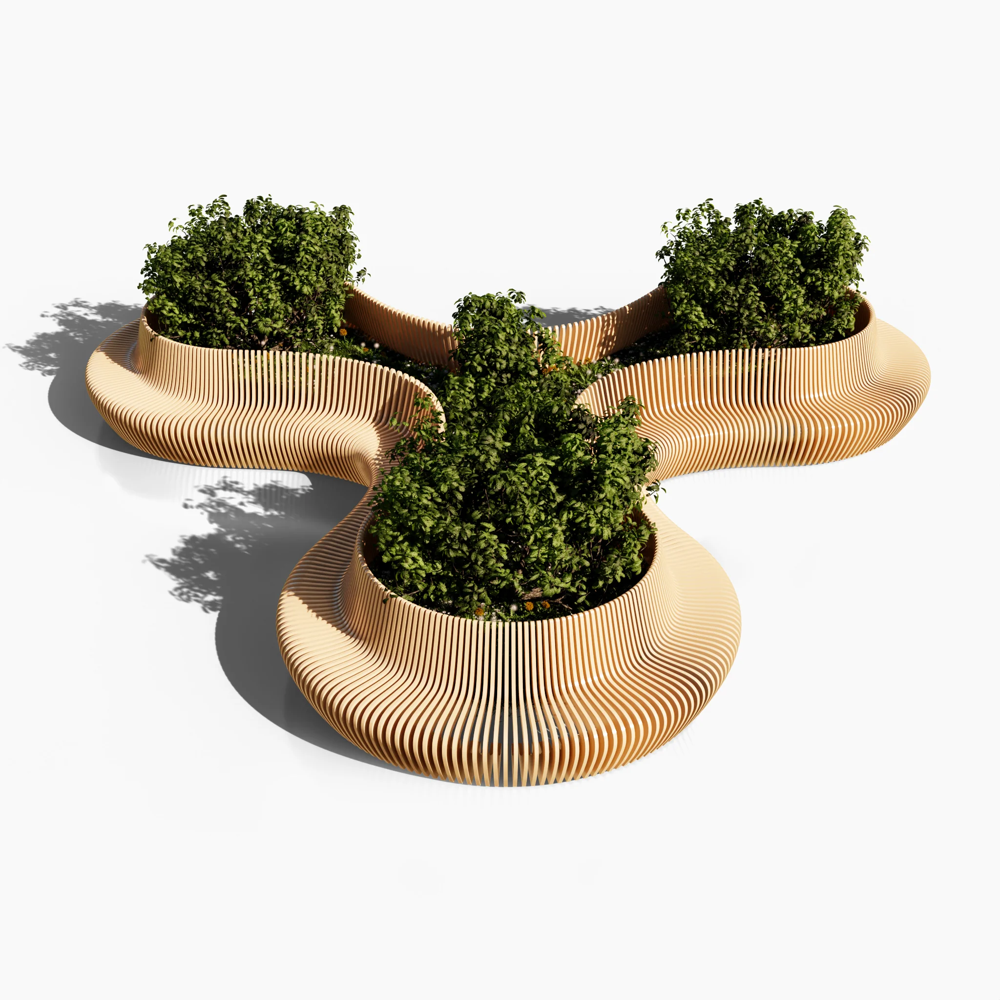 Параметрическая скамья Spinner